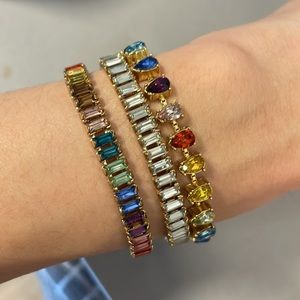 BaubleBar Multi Color And White Bracelet